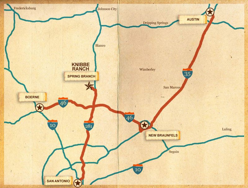 Directions to Knibbe Ranch